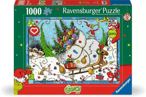 Ravensburger The Grinch Merry Grinchmas! 1000 Piece Puzzle image 0